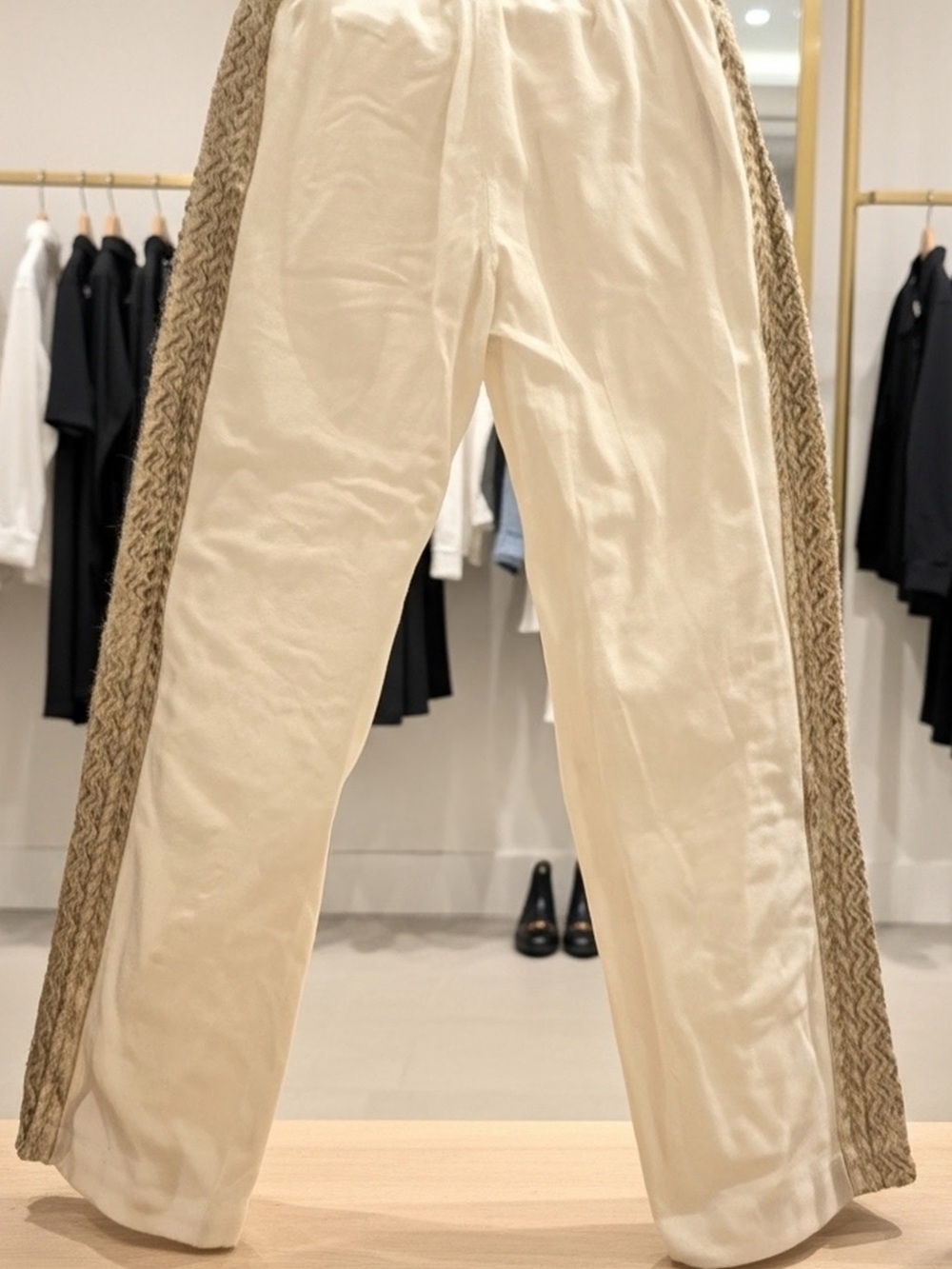 Hale Bob Los Angeles Delicate Side Panel Pants XS NWOT Designer Lined